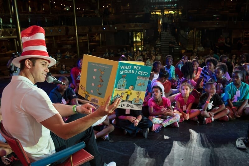 Carnival teams up with Dr. Seuss Enterprises to host Celebrity book-readings for new book
