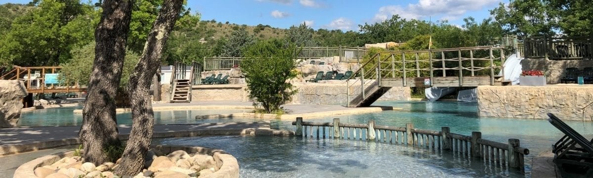 Eurocamping at Le Ranc Davaine Campsite, St Alban, Ardeche, France