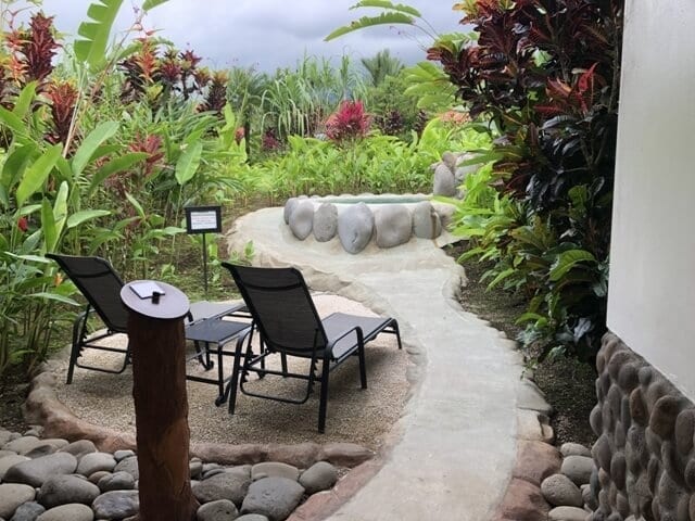 La Fortuna Costa Rica Volcano Lodge and Springs hot tub