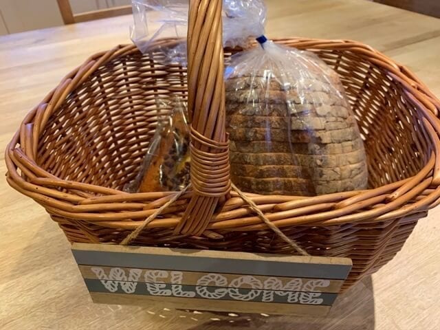 Welcome basket