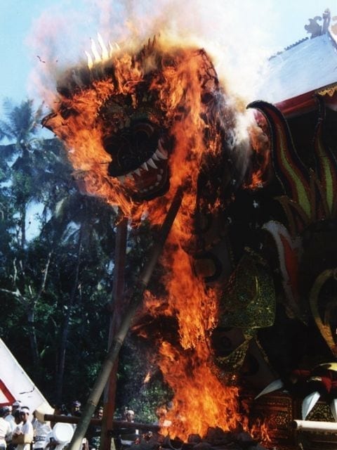 Cremation ceremony