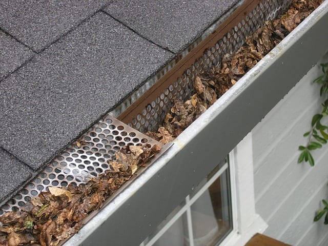 roof gutter leaks