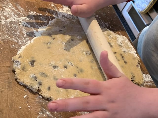rolling dough