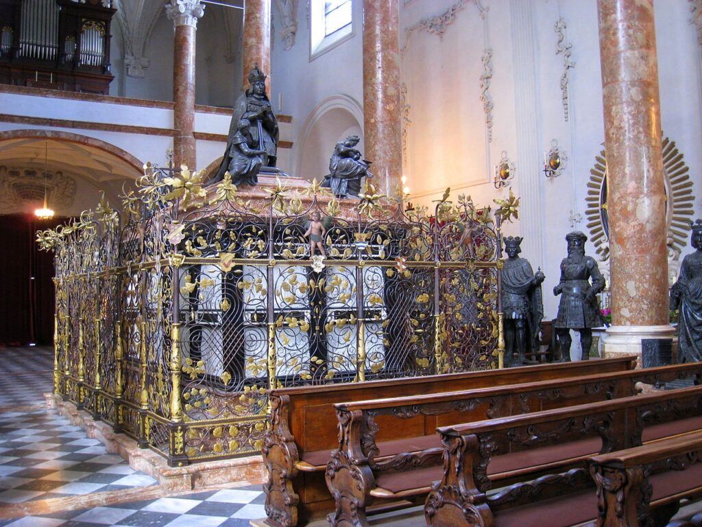 cenotaph inside Court Church